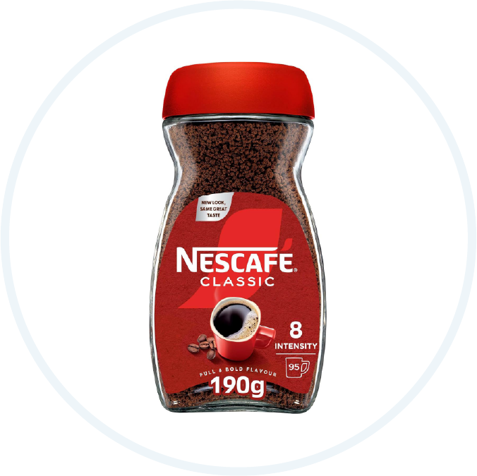 Nescafe Classic Instant Coffee Jar 190g