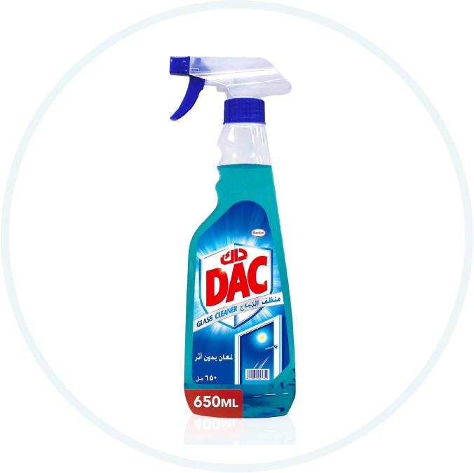 Dac Glass Cleaner, 650 ml