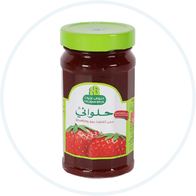 حلواني مربى الفراولة 400 جم