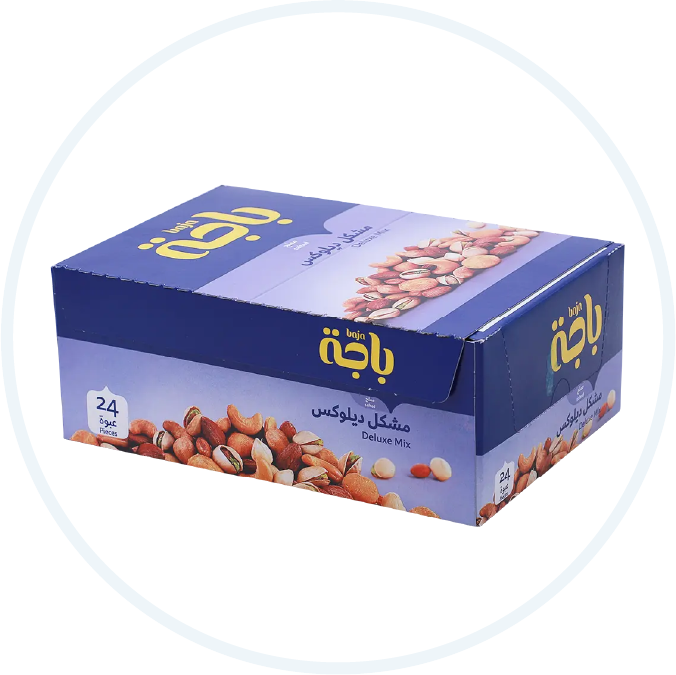 باجة مشكل ديلوكس مملح 24 حبة 15 جم